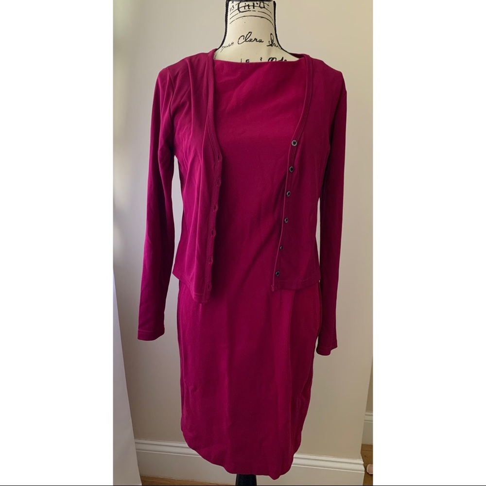 Hugo Buscati Dress and Cardigan Set ⭐️
